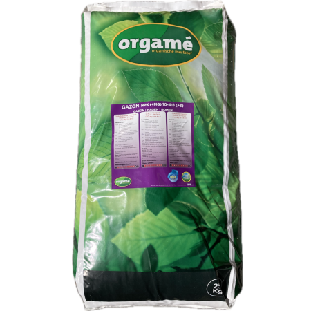Engrais organique pour pelouse – 25 kg pour 200 m²